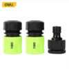 Bộ 3 Đầu Nối Nhanh Ống Mềm Deli