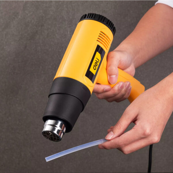 Máy Khò Nhiệt Công Suất Lớn 1600- 2000W Điều Chỉnh Hai Cấp Độ Chính Hãng Deli - Hình ảnh 4
